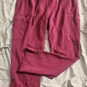 Wine Scrubstar Pants